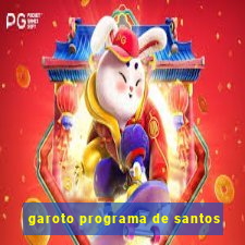 garoto programa de santos